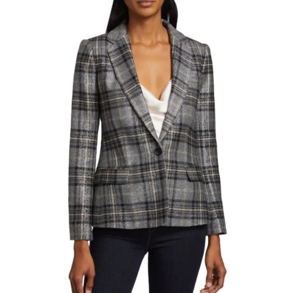 NWT L’Agence Diana Skinny Lapel Blazer - Picture 1 of 8
